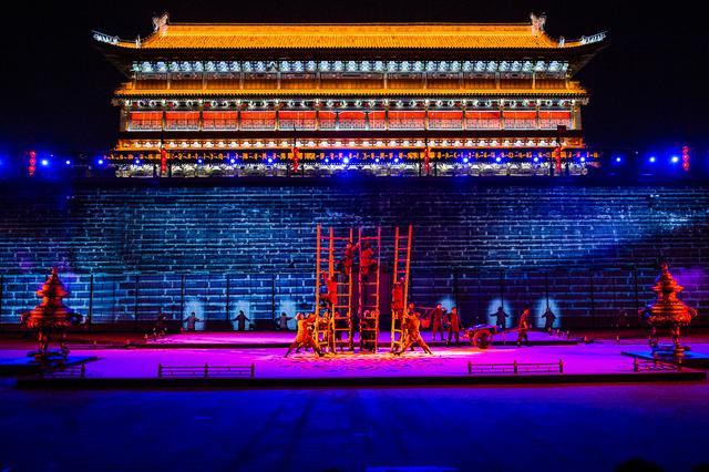 梦回大唐-南门迎来《<a href=https://mengchangan.piao029.com target=_blank class=infotextkey>梦长安</a>》首演（原创摄影）