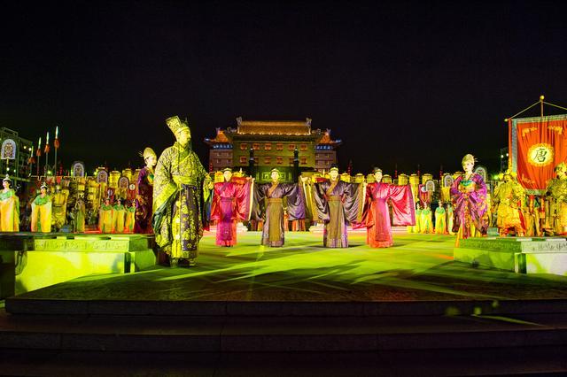 梦回大唐-南门迎来《<a href=https://mengchangan.piao029.com target=_blank class=infotextkey>梦长安</a>》首演（原创摄影）