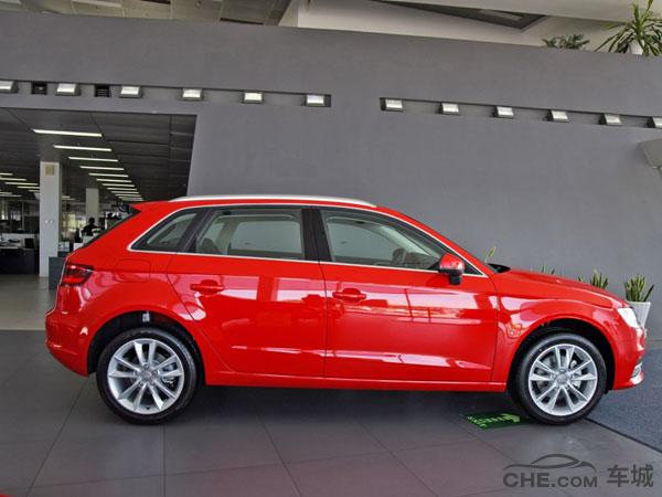 奥迪a3价格18.49万元起 匹配的是7速双离合变速器