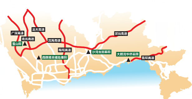 4月2-4日 社會車輛禁入深圳市殯儀館和吉田墓園