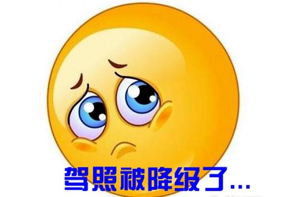 别说没告诉你，一不小心驾照降级了，你就要哭了
