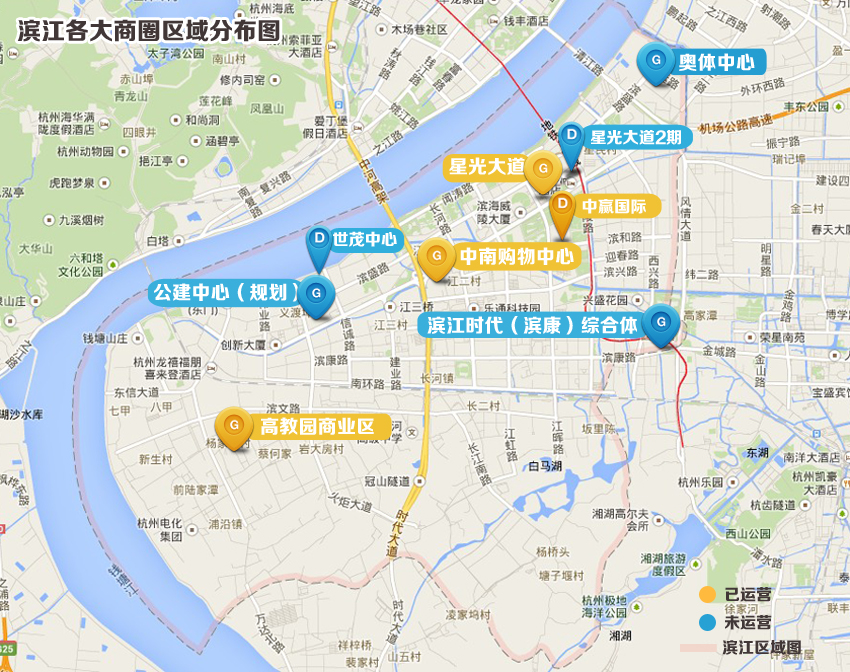 滨江商圈实地探访图集