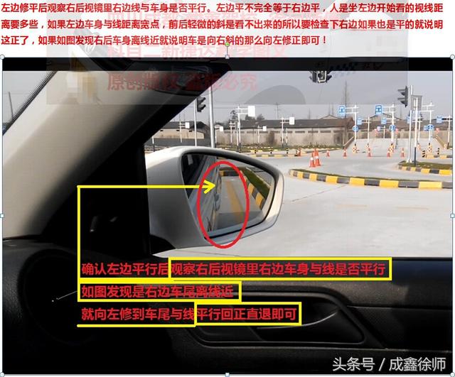驾考科目二 倒车入库右飞详解图文视频分析步骤方法 驾考科目二 倒车入库右飞详解图文视频分析步骤方法