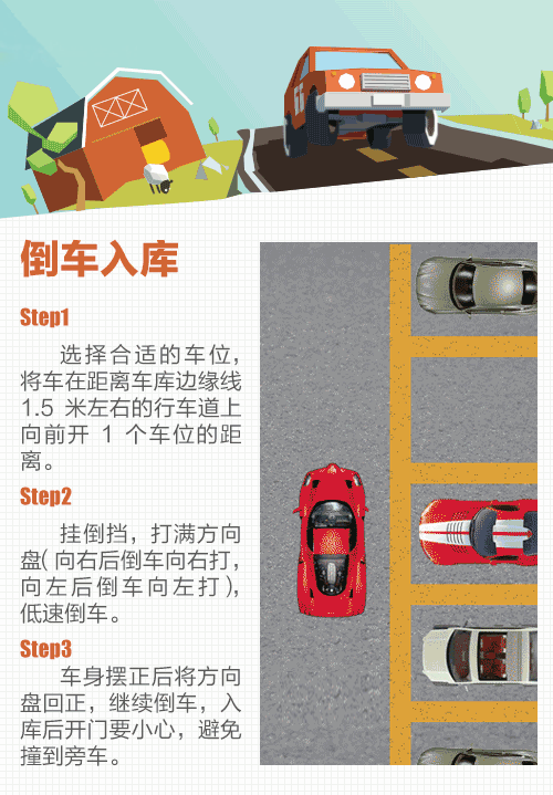 倒车入库限时210秒?这样做稳过!建议收藏