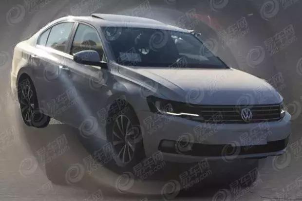 全新宝来已经路试 依然减配严重 只是空间变大