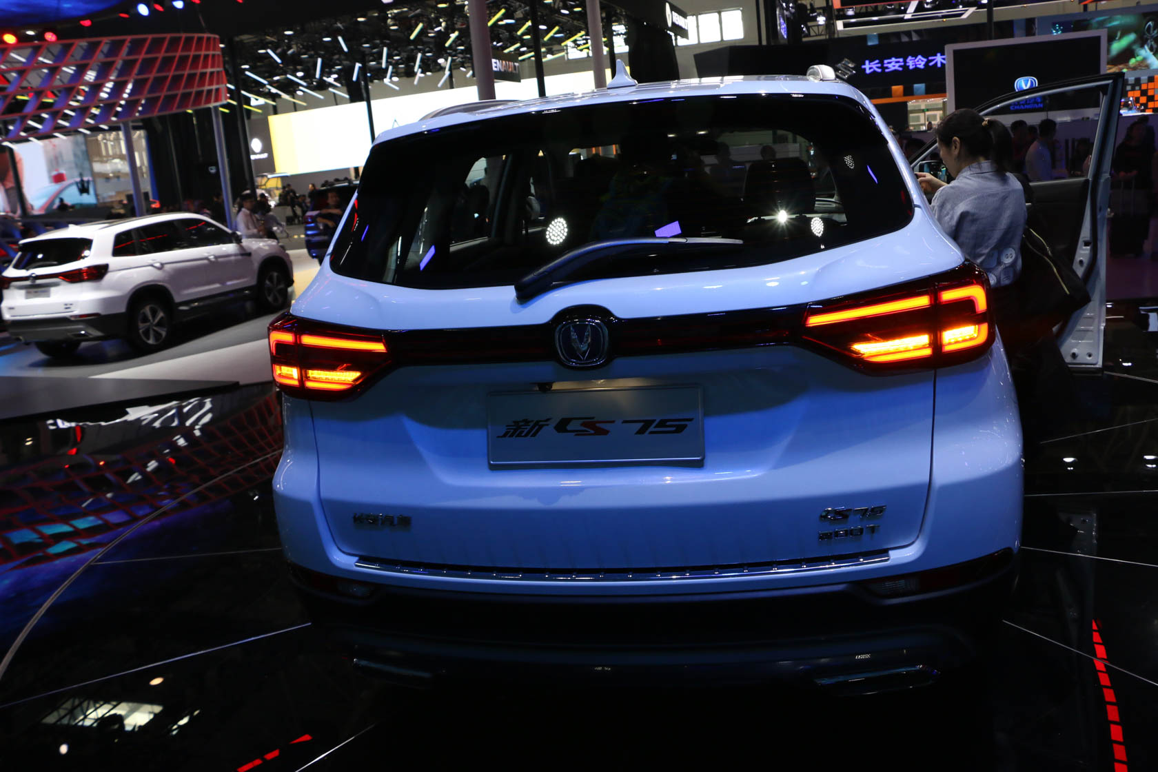 2018北京车展:长安cs75上市