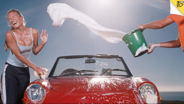 【洗洁精 车漆】 用洗洁精洗车行吗|立白洗洁精