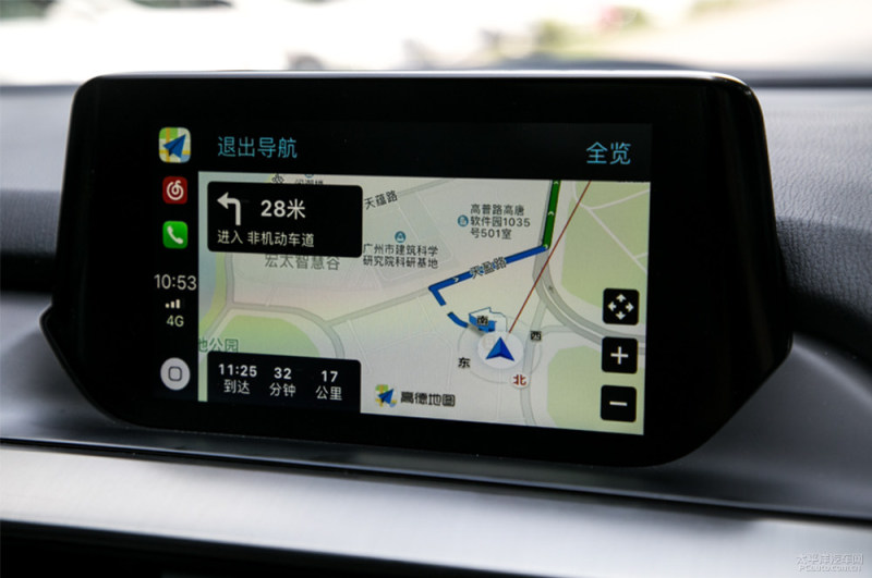 听说高德地图和CarPlay配合使用真香哦