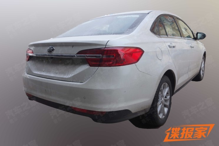 或为1.0T+7DCT 曝新款骏派A50测试谍照