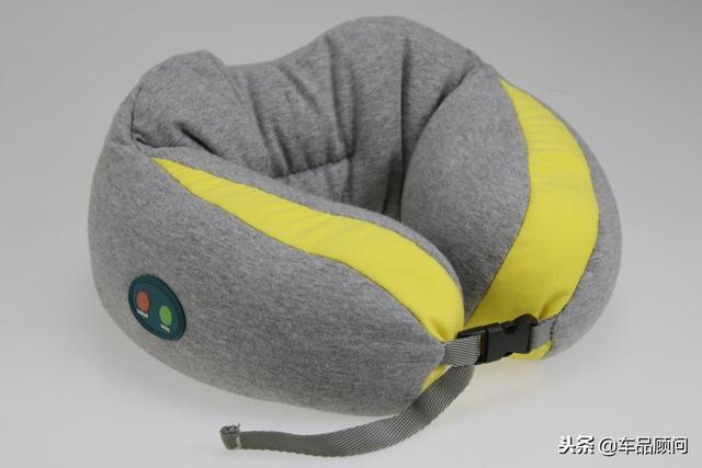 这款带按摩的U型枕，分频震动kimoji~告别坐车、上班睡到脖子疼！
