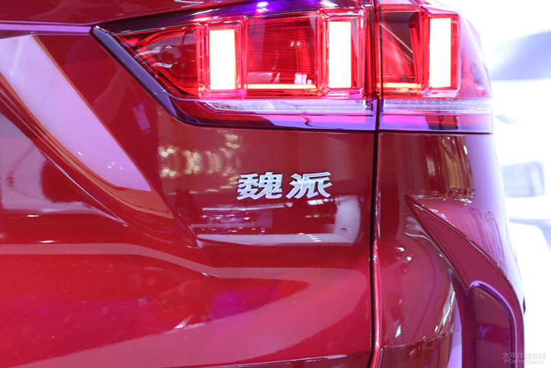 2018广州车展：WEY P8 GT首发 造型激进