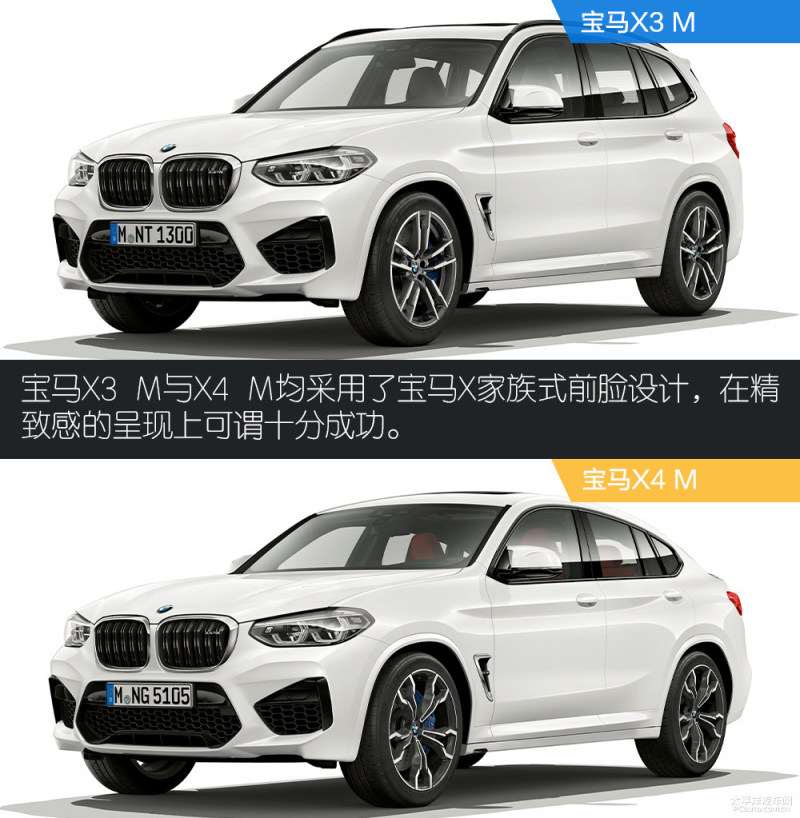 宝马X3 M / X4 M官图解析 甜品级性能SUV