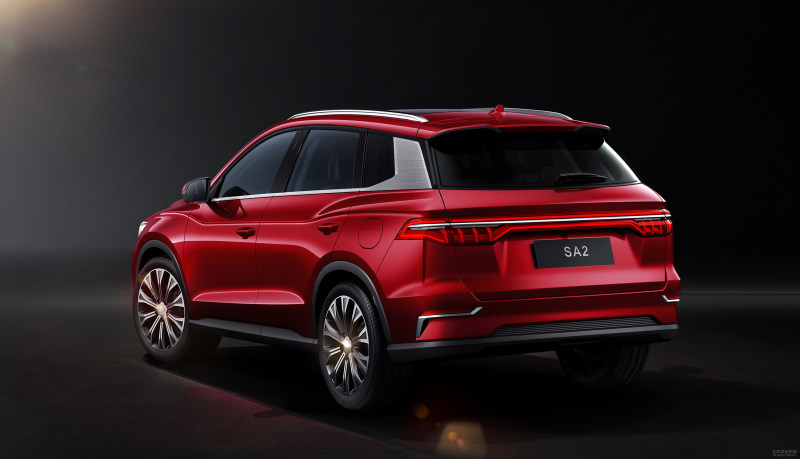 比亚迪SA2官图发布 最新家族设计语言