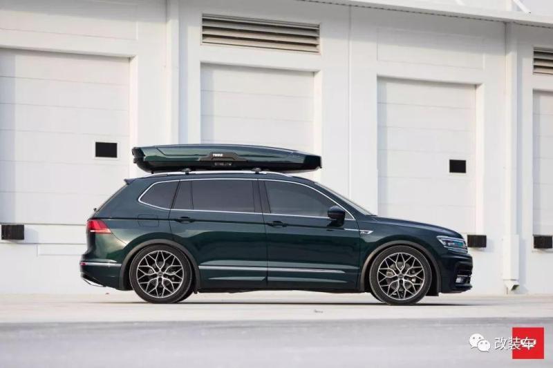 低调有内涵的墨绿色tiguan 轻改后还当上了一名背包客 新闻详情 买车网