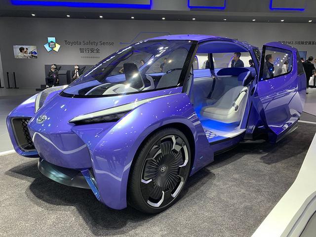 丰田全新电动概念车正式亮相 搭液晶仪表盘