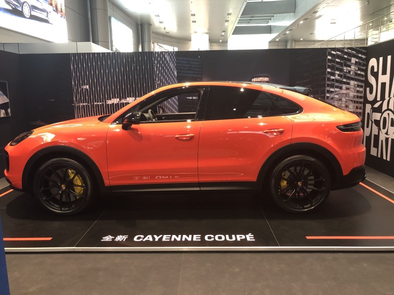 保时捷Cayenne Coupe实车到店 售价99.8万起