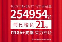 广汽丰田1-5月销量大涨21% 换代雷凌上市