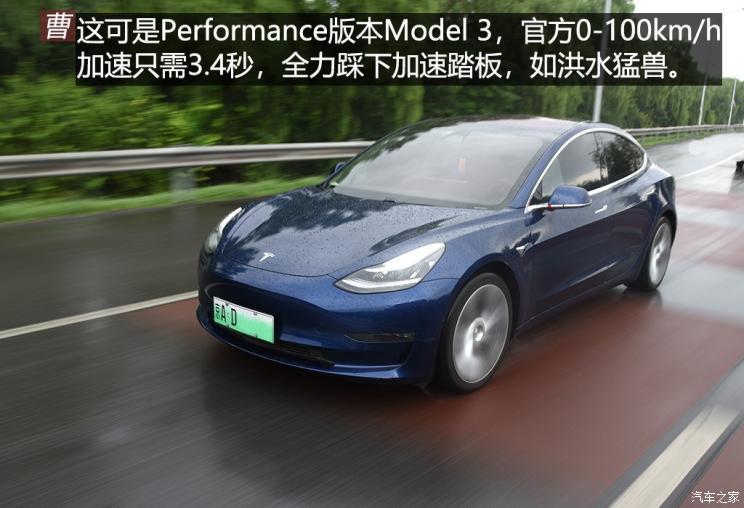 特斯拉（进口） Model 3(进口) 2019款 Performance高性能全轮驱动版