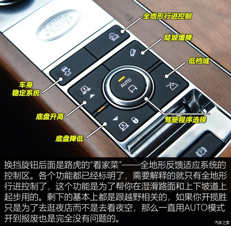 购置税就22万 路虎揽胜不完全使用手册