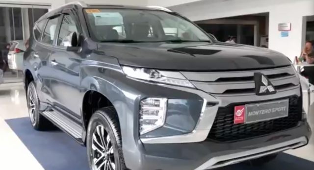 2020款七座三菱帕杰罗sport亮相