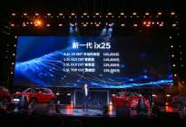 售价10.58万起，北京现代新一代ix25正式上市
