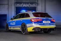 竟然改警车？ABT打造奥迪RS4 Avant德国执法警车