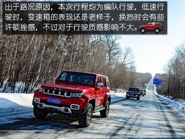 不只是样子货！北京越野BJ40/BJ80冰雪道路也能如履平地
