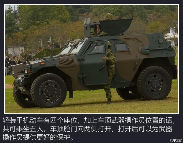 现场实拍日本自卫队现役军用吉普车全文 新闻详情 买车网