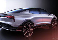 爱驰U6 ion设计图曝光 将于日内瓦车展首发