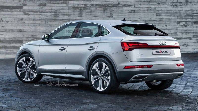 2021款奧迪q5sportback渲染圖曝光