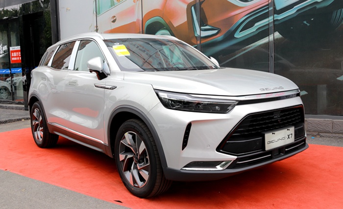 全新BEIJING品牌魔方架构首款产品，郑州实拍BEIJING-X7