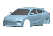 或定位纯电动紧凑型SUV 五菱全球银标轿跑SUV专利图发布
