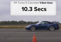 宝马M5和911 Turbo S来一场400米加速赛怎么样？