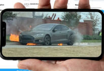 特斯拉Model S在美自燃 车主：电池炸了