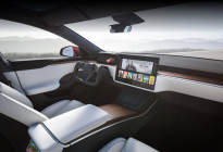 内饰大变，方向盘科幻！特斯拉发布新款Model S
