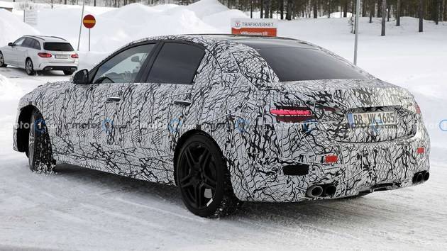 实锤四缸了 Amg C43谍照曝光 老款涨价或成趋势 新闻详情 买车网