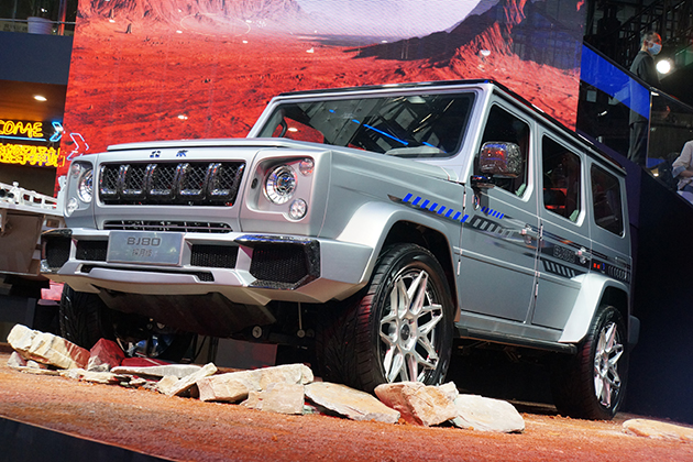 致敬中国航天!北京越野bj80探月版亮相上海车展