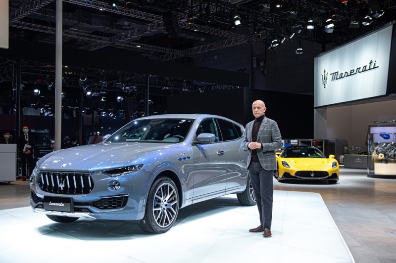 玛莎拉蒂levante hybrid亮相上海车展