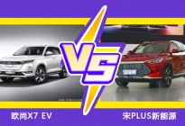 欧尚X7 EV对比宋PLUS新能源，到底都有哪些区别？