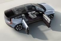 沃尔沃全新纯电概念车，对开门+四座设计，非常吸睛