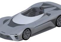 蔚来EP9敞篷版专利图 被称为“全球最快电动车”