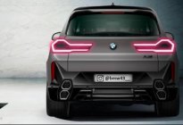 辨识度极高，全新BMW X8 M尾部效果图曝光
