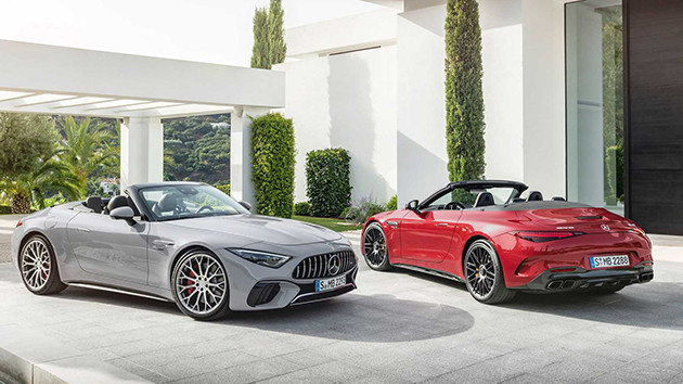 全新梅赛德斯-AMG SL发布双门敞篷配V8