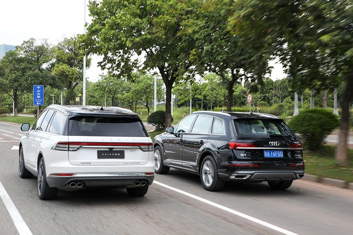 美式豪华与德系豪华差异_林肯飞行家与奥迪Q7对比_德系豪华suv大比拼